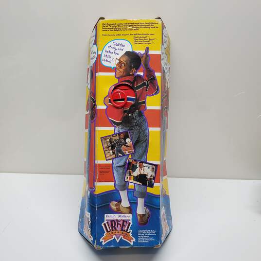 Vintage 1991 Family Matters Steve Urkel Talking Doll by Hasbro image number 2