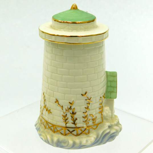 2002 Lenox Lighthouse Seaside Spice Jar Fine Ivory China Clove image number 4