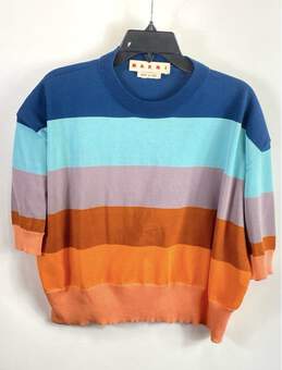 Marni Men Multicolor Colorblock Pattern Shirt Sz 40
