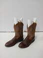 Men's Ariat Heritage Crepe Western Style Brown Boots Size 10.5D image number 3