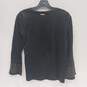 Women's Black  Michael Kors Long Sleeve Shirt Size M image number 2