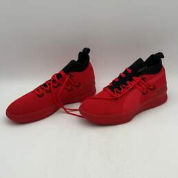 Puma Mens Red Black Round Toe Low Top Lace Up Sneaker Shoes Size 11 alternative image