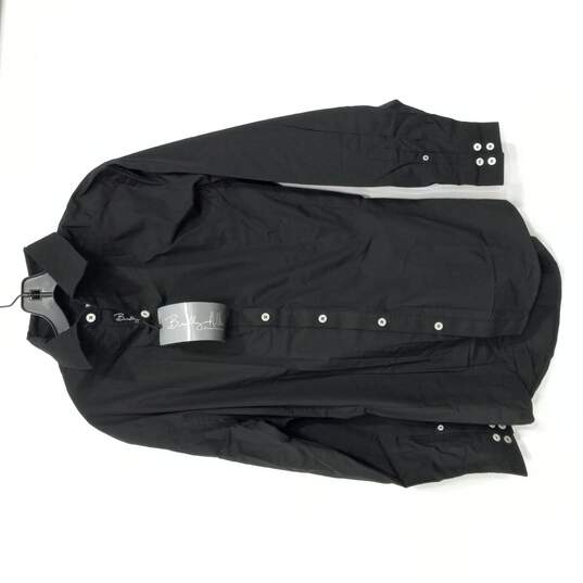 Bradly Allen Button Up Dress Shirt Men's Size L image number 1