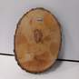 Hand Painted Native American Woman Painting on Wood Plaque Wall Decor image number 2