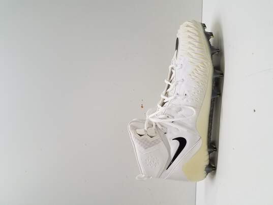 Nike Force Savage Pro White Football Cleats Size 17 image number 1