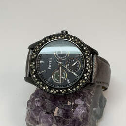 Designer Fossil ES-2896 Chronograph Dial Adjustable Strap Analog Wristwatch