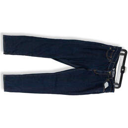 Womens Blue Dark Wash Denim Always Coupe Toujours Skinny Jeans Size 12/31
