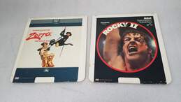 RCA SelectaVision VideoDiscs Movies Lot w/ Rocky II & Zorro