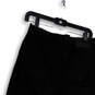 Womens Black Denim Dark Wash Pocket Stretch Regular Fit Cropped Jeans Sz 10 image number 4