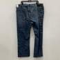 NWT Mens 181 Blue Denim Relaxed Fit Two Way Stretch Straight Jeans Size 44 image number 2