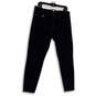 Womens Blue Denim Dark Wash Pockets Stretch Skinny Leg Jeans Size 32/28 image number 1