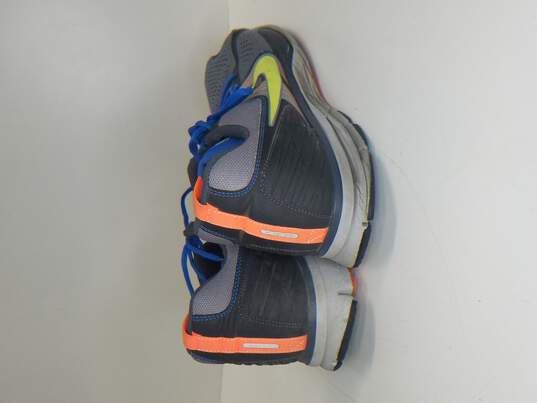 Vintage Mens Nike Running Shoes Size 13 Neon Gray image number 4