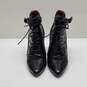 Givenchy Women's Black Leather Ankle Boots Size 37 image number 2