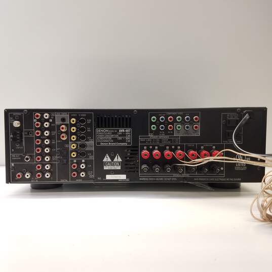 Denon AV Surround Receiver AVR-487-SOLD AS IS, FOR PARTS OR REPAIR image number 5
