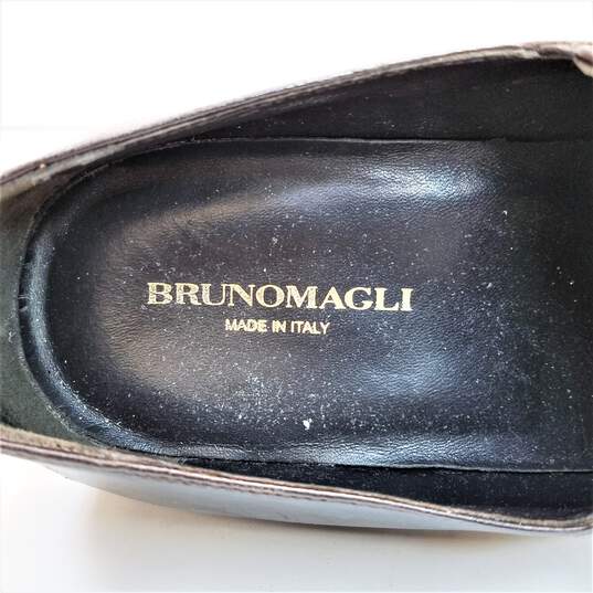 Men's Bruno Magli Raging Slip Ons, Dark Brown Leather image number 8