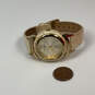 Designer Joan Rivers Classics Gold-Tone Leather Band Analog Wristwatch image number 1