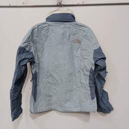 The North Face Women's Blue Full Zip Mock Neck Windbreaker Jacket Size S alternative image