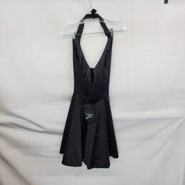 Guess By Marciano Black Fit & Flare Mini Halter Dress WM Size 2 NWT alternative image