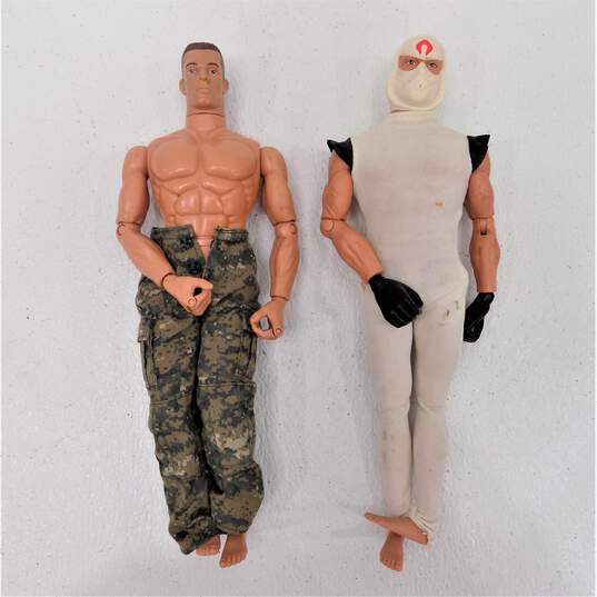 VTG 1990s Hasbro GI Joe Action Figures Army Military Cobra Ninja w/ Clothing image number 3