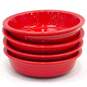 Lot of 4 Fiesta Ware Red Cereal Bowls image number 1