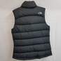 The North Face black down filled puffer vest women's S image number 3