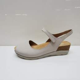 Dansko Marcy Milled Nunuck Ivory Women's Sandals Sz 40 alternative image