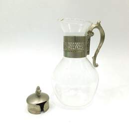 FB Rogers Silver Co. Provincetown Pewterlite Coffee Tea Carafe Warmer alternative image