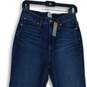 NWT J. Crew Mens Blue Denim Medium Wash 5-Pocket Design Straight Leg Jeans Sz 27 image number 4