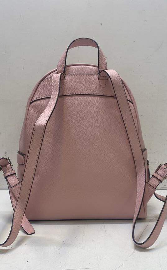 Kate Spade Pebble Leather Leila Backpack Pink image number 2
