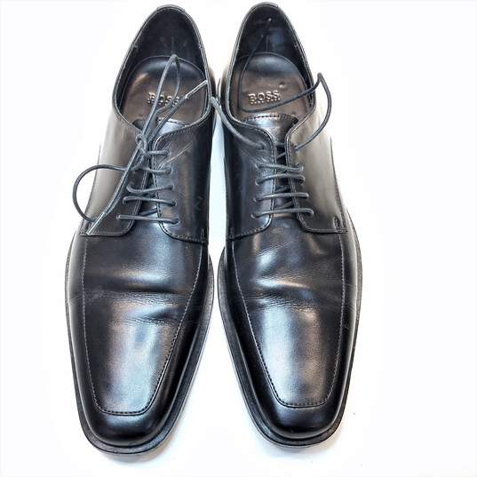 Boss Black Oxford Dress Shoes Size 8.5Good image number 6