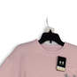 NWT Womens Pink Crew Neck Long Sleeve Pullover Sweatshirt Size Small image number 3