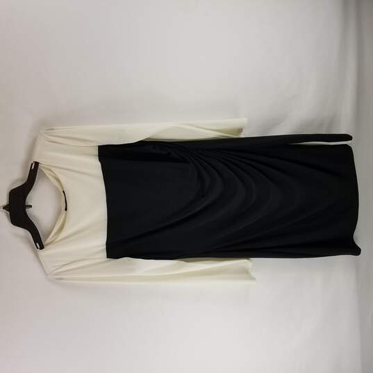 Buy the Ralph Lauren Women Black Long Sleeve Dress XL NWT | GoodwillFinds