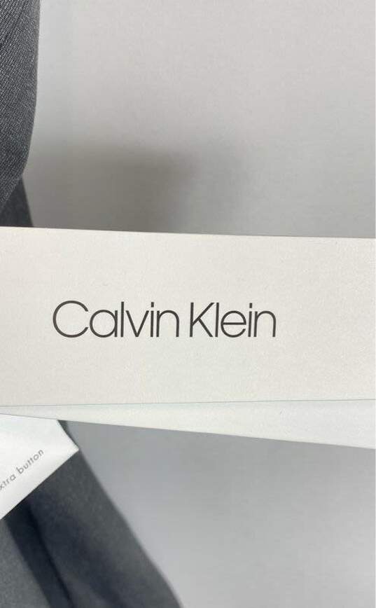 Calvin Klein Men Gray Sport Coat L image number 5