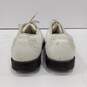 Reebok Women's White Leather Golf Shoes Size 7 image number 4