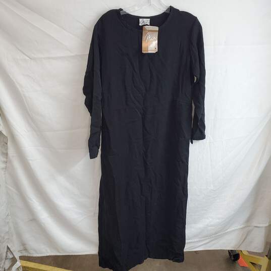 Mishi Studio Long Tencel Black Dress NWT Size S image number 1