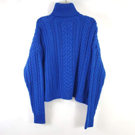Ralph Lauren Women Blue Sweater XL NWT image number 1