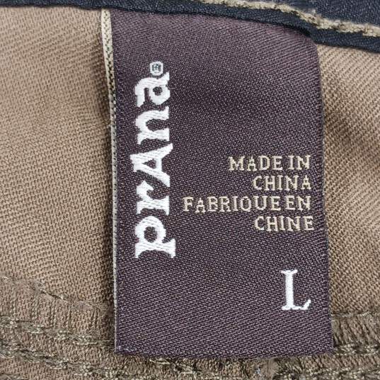 PrAna Men's Brown Cargo Shorts Size L image number 3
