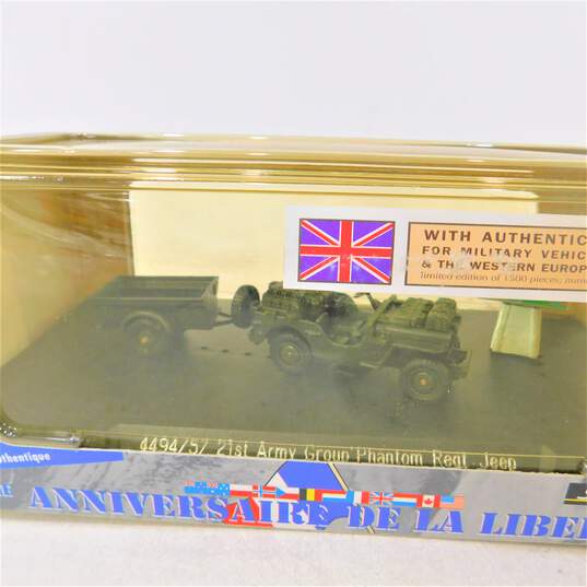 Solido 50th Anniversary Of The Liberation Of France and North Western Europe 1944-1994 Military Vehicles Lot IOB image number 4