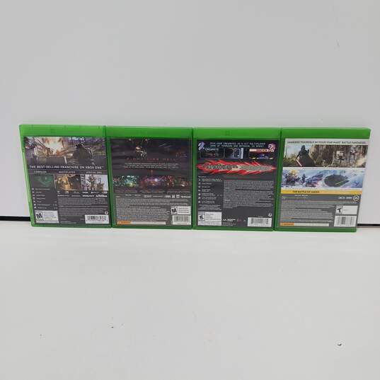 Bundle of 4 Microsoft Xbox One Video Games image number 2
