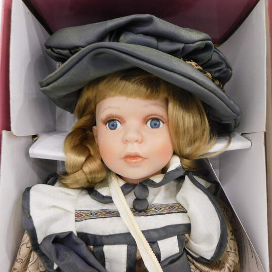 Vintage Adelie Creation Porcelain Large Doll Limited Edition Made In Paris image number 5