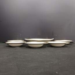 Taylor Smith Golden Jubilee White Ceramic Bowls
