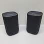 Pair Of Roku Untested P/R* Wireless TV Speakers Approx. 5x7.5 In. image number 1