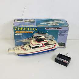 Radio Control Speed Cruiser /Christina/ NIKKO RC Boat Toy