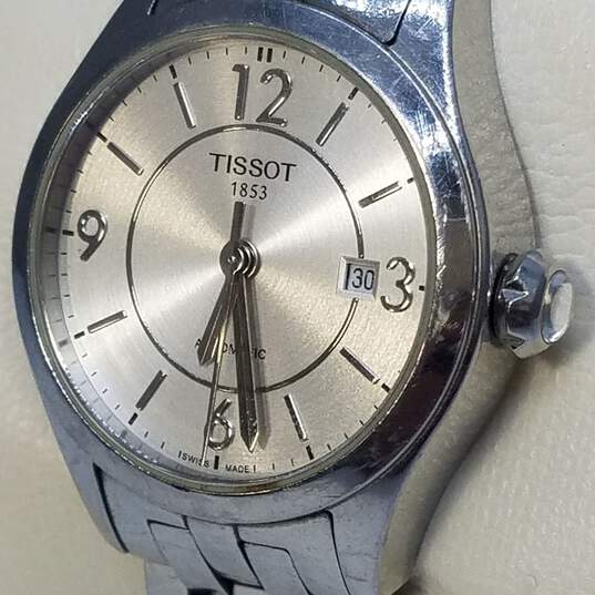 Tissot 1853 Swiss T038007 28mm Sapphire Crystal Automatic Skeleton Back Watch 67.0g image number 3