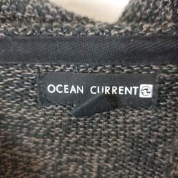 Ocean Current Women Blk/Brwn Knit Sweater Turtleneck Sz XL alternative image