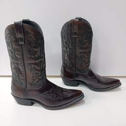 Men's Laredo Cowboy Boots Brown Size 10D alternative image