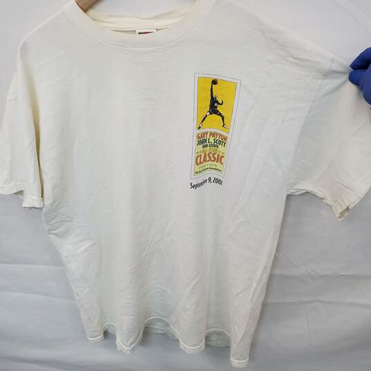 VTG. 2001 T Shirt Gary Payton John L. Scott All Star Classic Sz XL image number 1