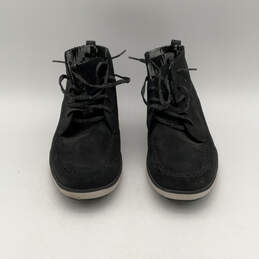 Mens Nuevo Point PMF19L03-001 Black Leather Round Toe Chukka Boots Size 9 alternative image