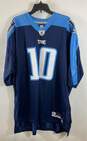 Reebok NFL Titans Young #10 Blue Jersey - Size 4XL image number 1