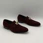 Mens Red 25107-603 Leather Slip-On Loafer Casual Shoes Size 10.5 image number 1